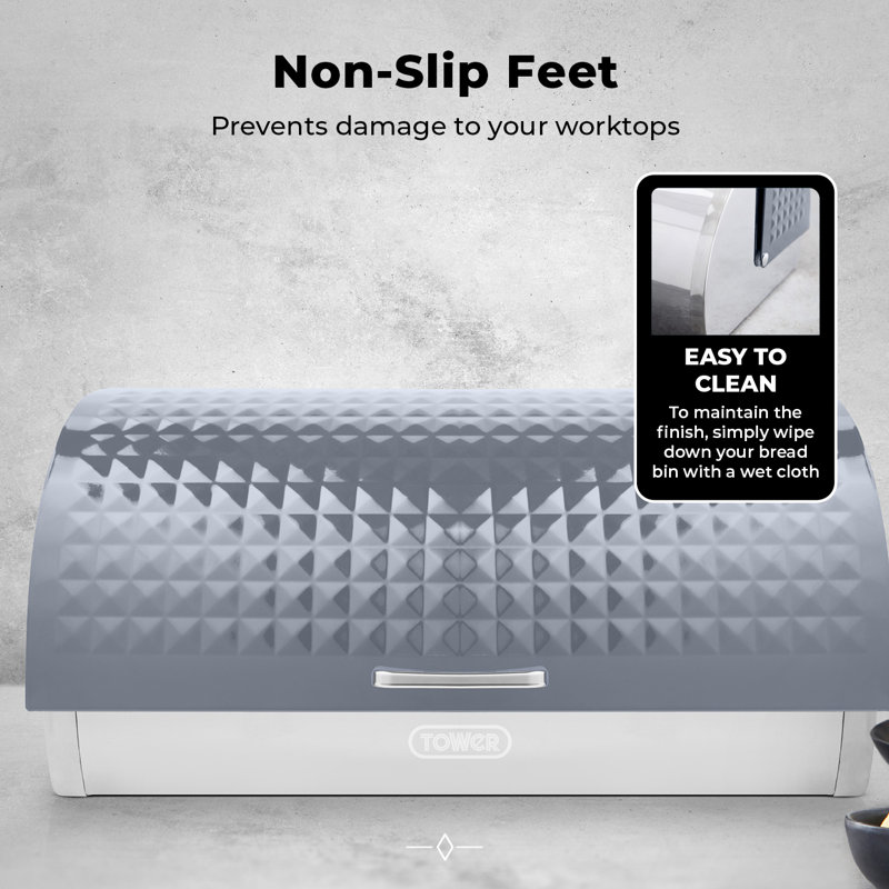 Solitaire Food Storage Container, Grey