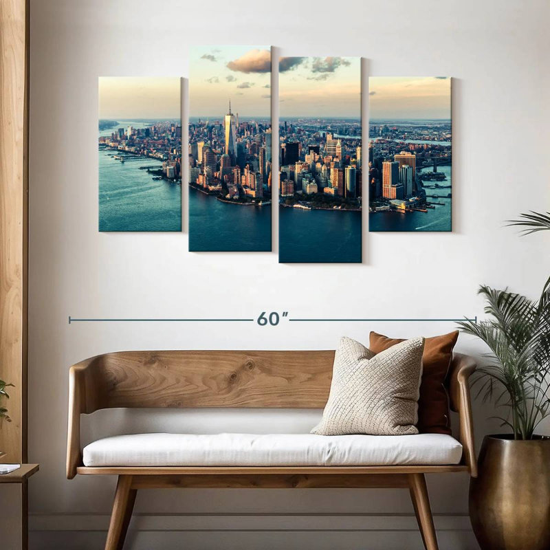 Ny city of dreams Sireci, 32" H x 52" W