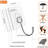 Heavy Duty Wall Mounted Towel Hook