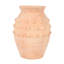 Terracotta Vase Dia 10" X 10.75"H