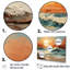 Poff - Ensemble de décoration murale coucher de soleil côtier-107756554-107756559