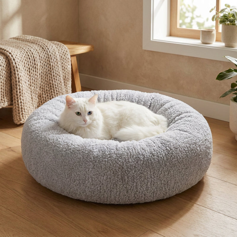 Lit pour chat Sanctuary, Cream