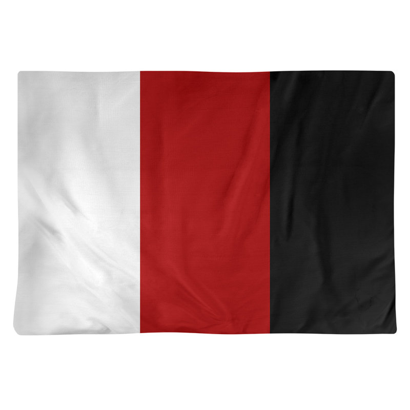Récapitulatif de 18 po Louisville, Rouge moyen / blanc, Polyester sergé