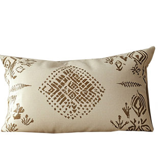 Ethnic Diamond Tribal Throw Pillow