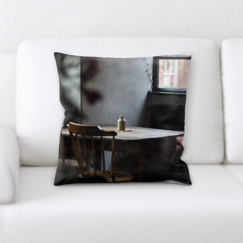 Microsuede Throw Pillow