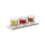 Luxe Metal Chilled Mixology Organizer - 16Oz Jar with Notched Lid