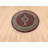 Mascaro One-of-a-Kind 4'1" Round Silk Area Rug in Red
