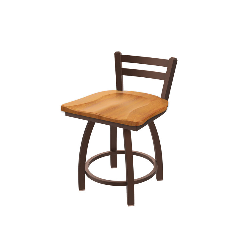 Tabouret de coiffeuse 411 Jackie, Bronze, Bois - érable moyen