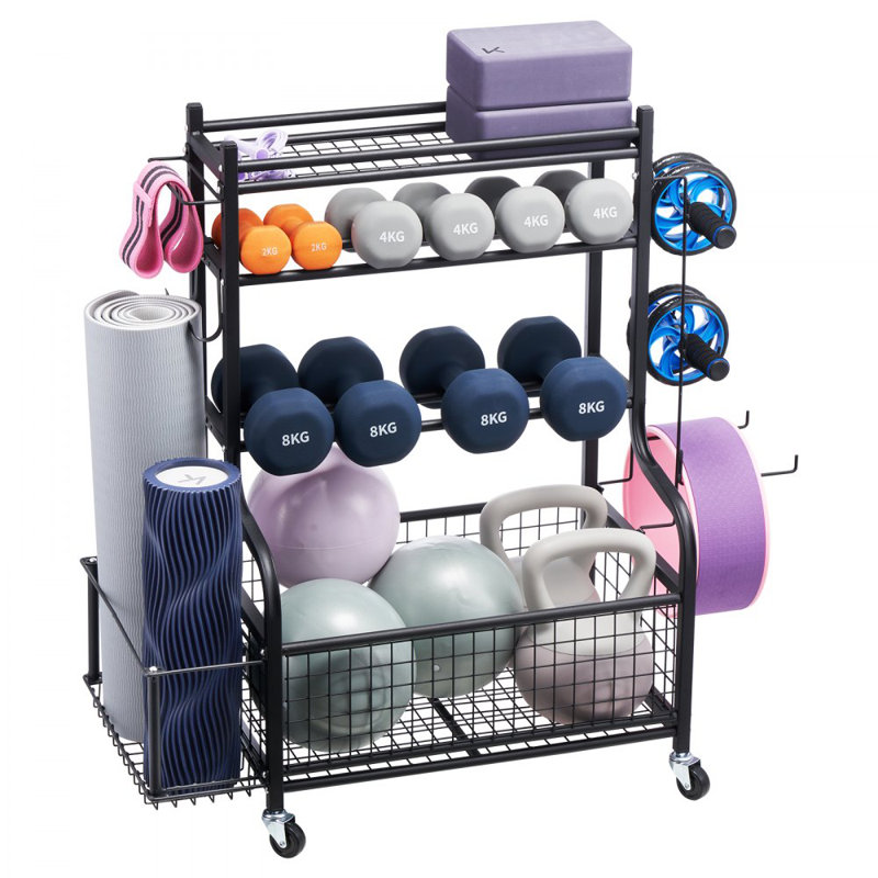 Steel Freestanding Multi-Use Sports Rack