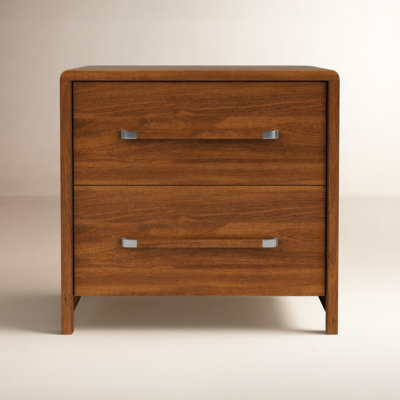 Ini Walnut Nightstand