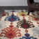 Romulus Ikat Handmade Tufted Wool Beige/Red/Blue Area Rug
