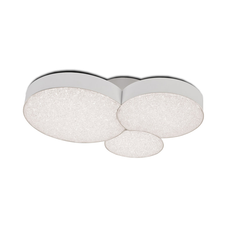 Cumbuco LED Flush Mount, 10cm H x 73cm W x 32cm D