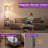 Zulfa 62" Dimmable Table Floor Lamp with USB & Type-C Port, End Table with Lamp for Living Room
