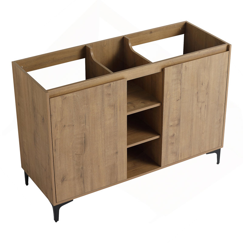 Meuble-lavabo à fermeture en douceur, 48 po