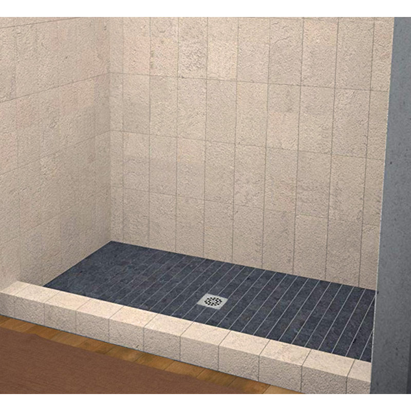 60'' W 30'' D Rectangular Shower Base