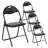 Fabric Padded Stackable Folding Chair Folding Chair Set