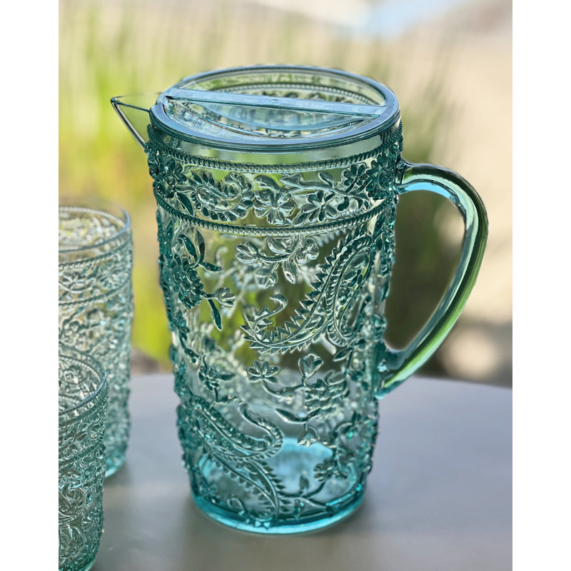 Talia 2 - Piece Pitcher Set, Teal