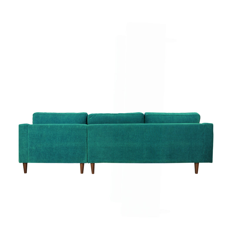 Canapé modulaire Anderson Raf - turquoise, Right Hand Facing, Turquoise