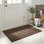 Tapis brun en jute / sisal