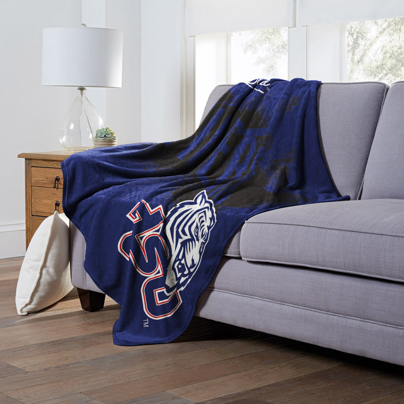 Tennessee State Blue Polyester Silk Touch Throw Blanket