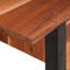 110cm Solid Wood Top Console Table