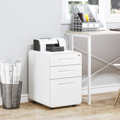 39cm Wide 3 -Drawer File Cabinet