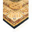 Tapis noir / blanc / brun noué à la main de conception unique 6 pi 3 po x 11 pi 2 po Hayner
