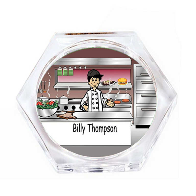 Ensemble de 4 sous-verres personnalisés, Oui