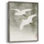 «Koson's Flying Herons I», reproduction encadrée - bois massif-1257438577