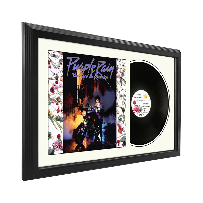 Art mural de vinyle «Rain Rain» Prince, Blanc