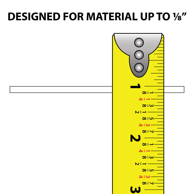 Plastic 0.1875'' W x 96'' L T-Molding, Black