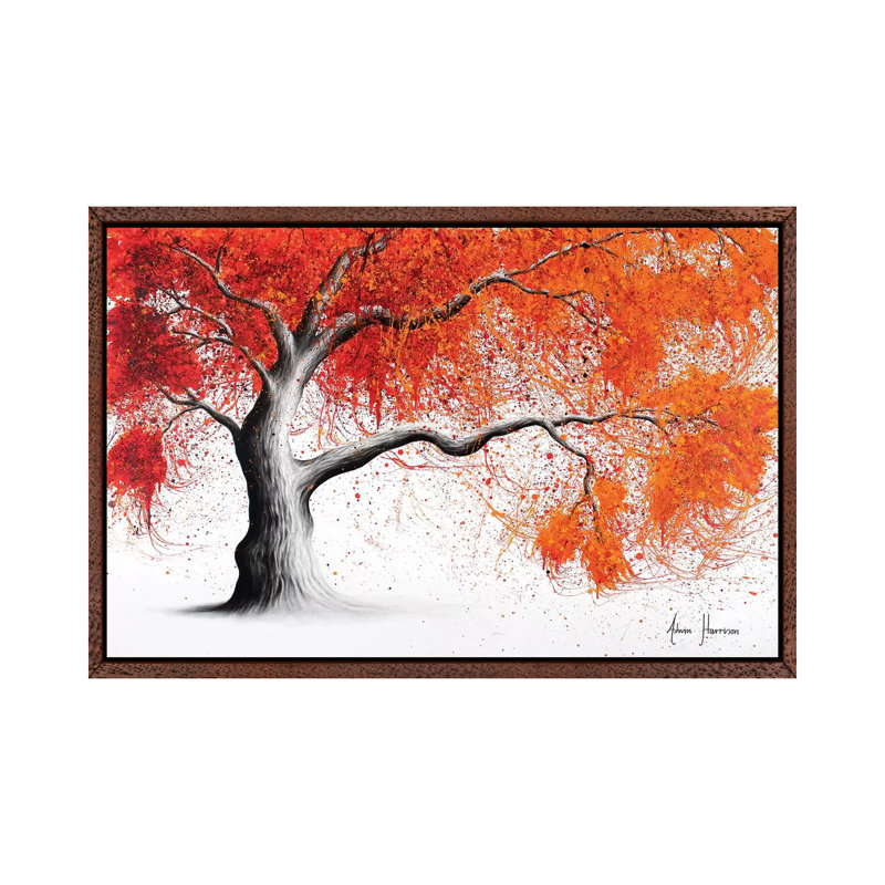 With Every Twist And Turn by Ashvin Harrison - Print on Canvas, Classic Brown Wood Framed, 152.5 cm H x 101.5 cm W