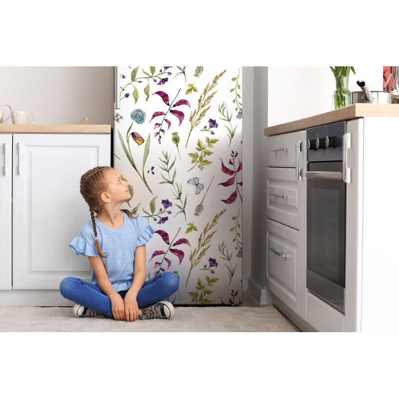Plants & Flowers Door Decal