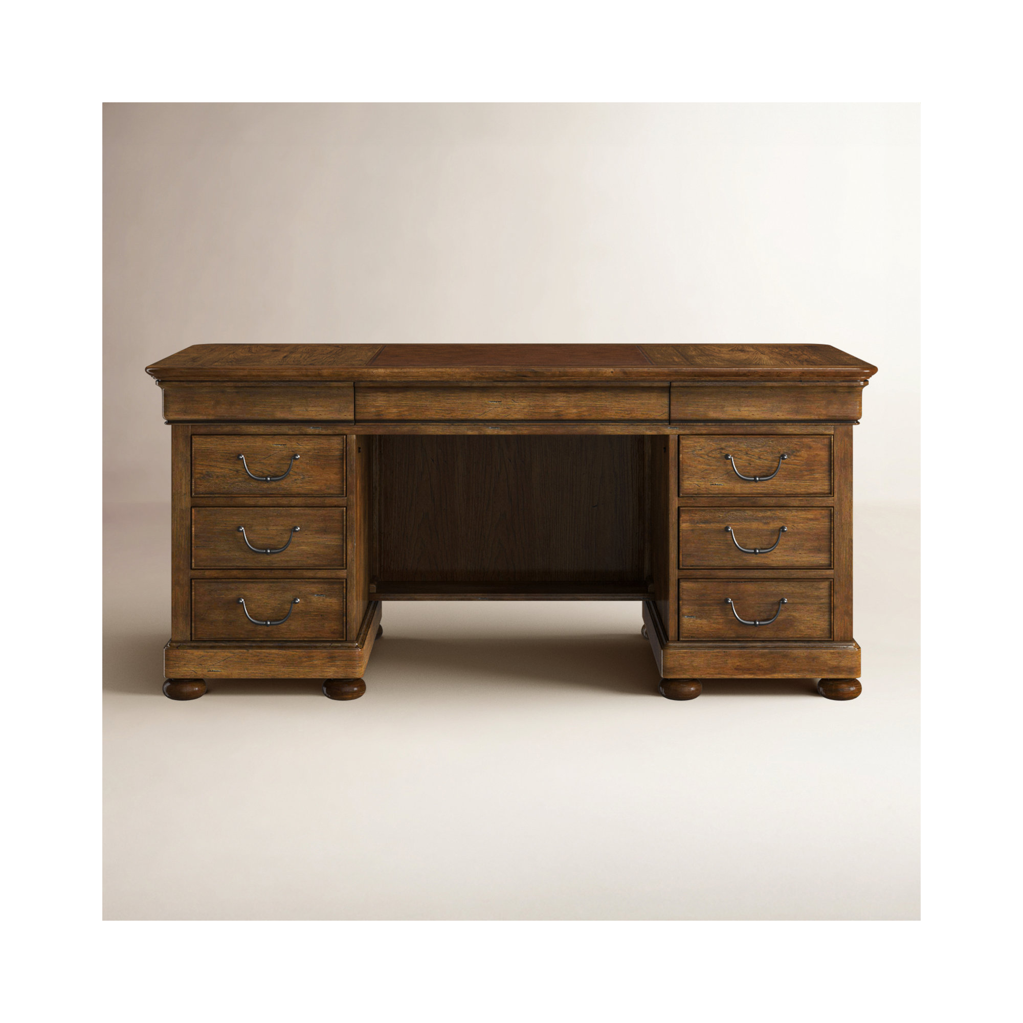 Archivist Executive Desk, Soft Casual Pecan