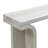 Arvyn Travertine Veneer Console Table