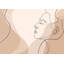 Papier peint abstrait, ligne, féminité-96302713