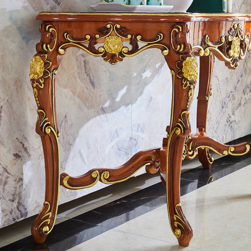 Console de style européen de luxe