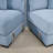 170"Oversized Cloud Modular U-Shape Sectional Couch,Premium Corduroy Fabric With Chaise Deep Seat Wide Armrests,8 Throw Pillows Good Resilience Cushion,Easy Assembly, For Living Rooms Studies,Blue