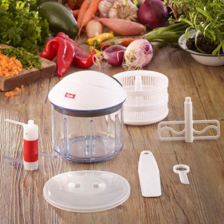 NutriChopper Handheld Chopper with Lid and Vegetable Pee 