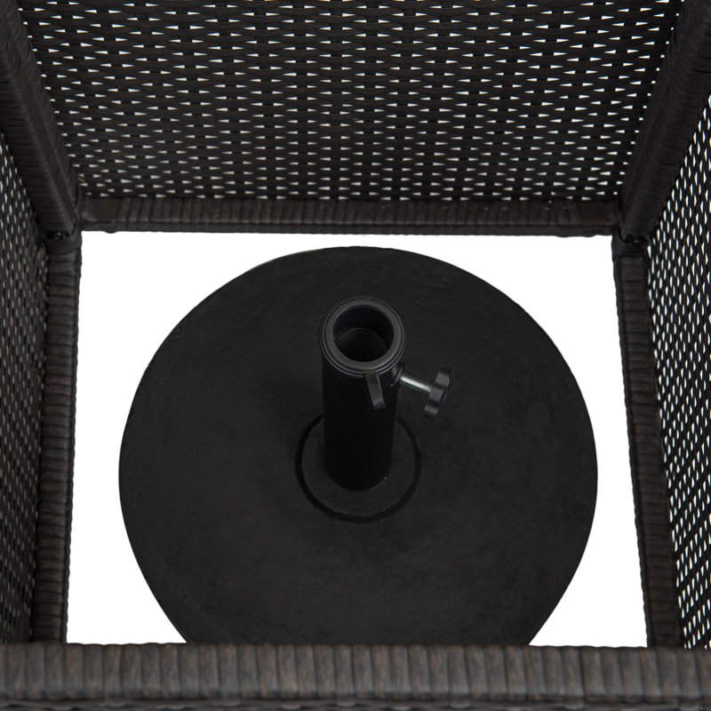 19kg Free Standing Umbrella Base, Brown