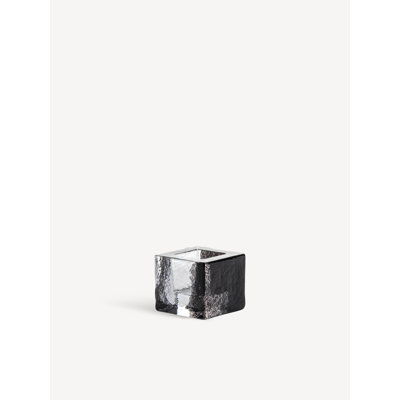 Bougeoir de table en verre 3" Brick