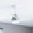 36" Valda 3 - Blade LED Standard Ceiling Fan with Remote Control and Light Kit Included-49934501