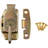  Brass Plated Table Buckles Connector Cam-Type Table Leaf Lock