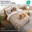 Ensemble de couette réversible surdimensionnée Southshore Fine Linens Khari Rust, en microfibre doublement brossée ultra-douce, 3 pièces avec 1 couette et 2 taies d'oreiller King, King/California King-102539989-102539991