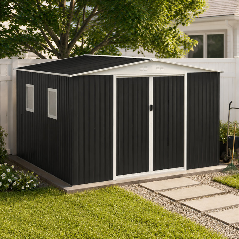 Twelve by Ten Windowed Shed