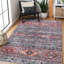 Geometric Cotton and Chenille Flatweave Area Rug-904211200