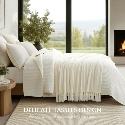 Soft Chenille Throw Blanket