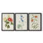 Fleurs des saisons I - Toile tendue avec châssis sur mesure - 3 pièces