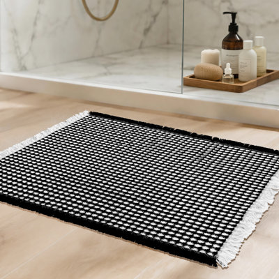 Tapis de bain Boho Waffle Weave