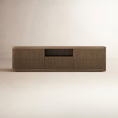 79" Walnut TV Stand